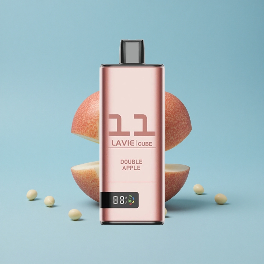 Lavie Cube 20000 Пуфове Двойна Ябълка 28ML 2% 5% Никотин