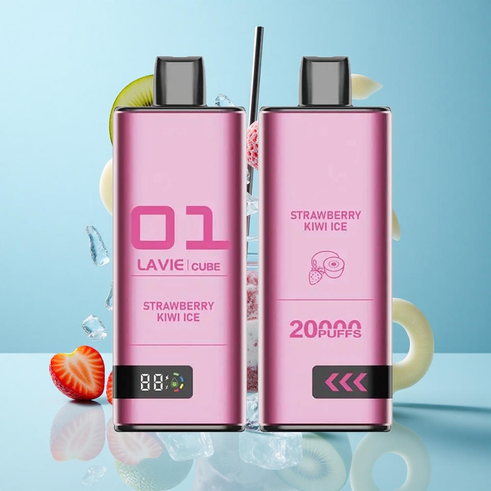 Lavie Cube 20000 Puffs Ягода Киви Лед 28ML 600mAh