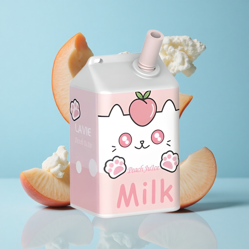 LAVIE Milk 7000 Вдишвания Прасковов Сок 16ML 600mAh