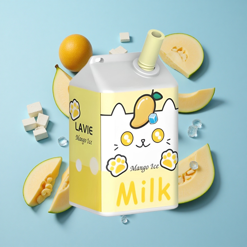LAVIE Milk 7000 Пуфове Манго Лед Rechargeable 600mAh