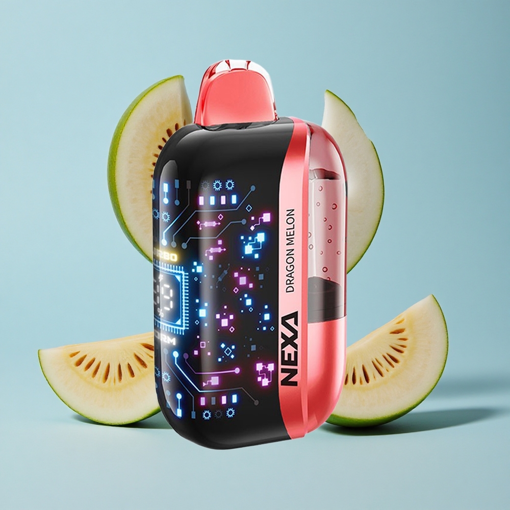 NEXA Ultra 50000 Въздуха Драконова Пъпеш 20ml и 0.9ohm Dual Mesh Coils