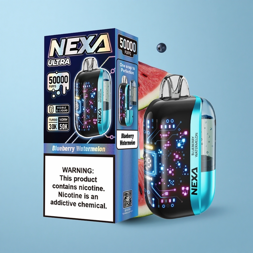 NEXA Ultra 50000 Въглещи Боровинка Диня 20ml 0.9ohm