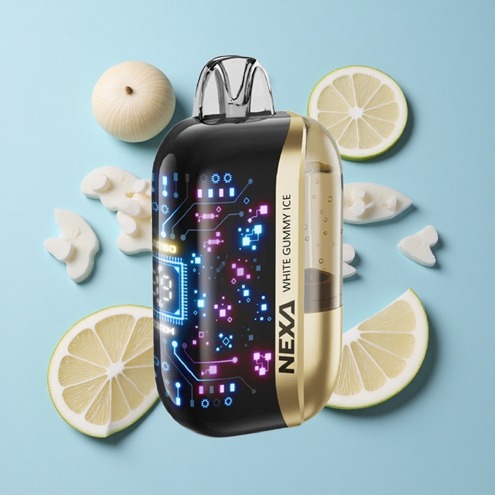 NEXA Ultra 50000 Въгълки Бял Гуми Лед 20ml 0.9ohm