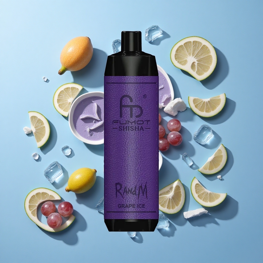 RandM Fumot Shisha 10000 Вдишвания Гледов Лед 0.5% Никотин