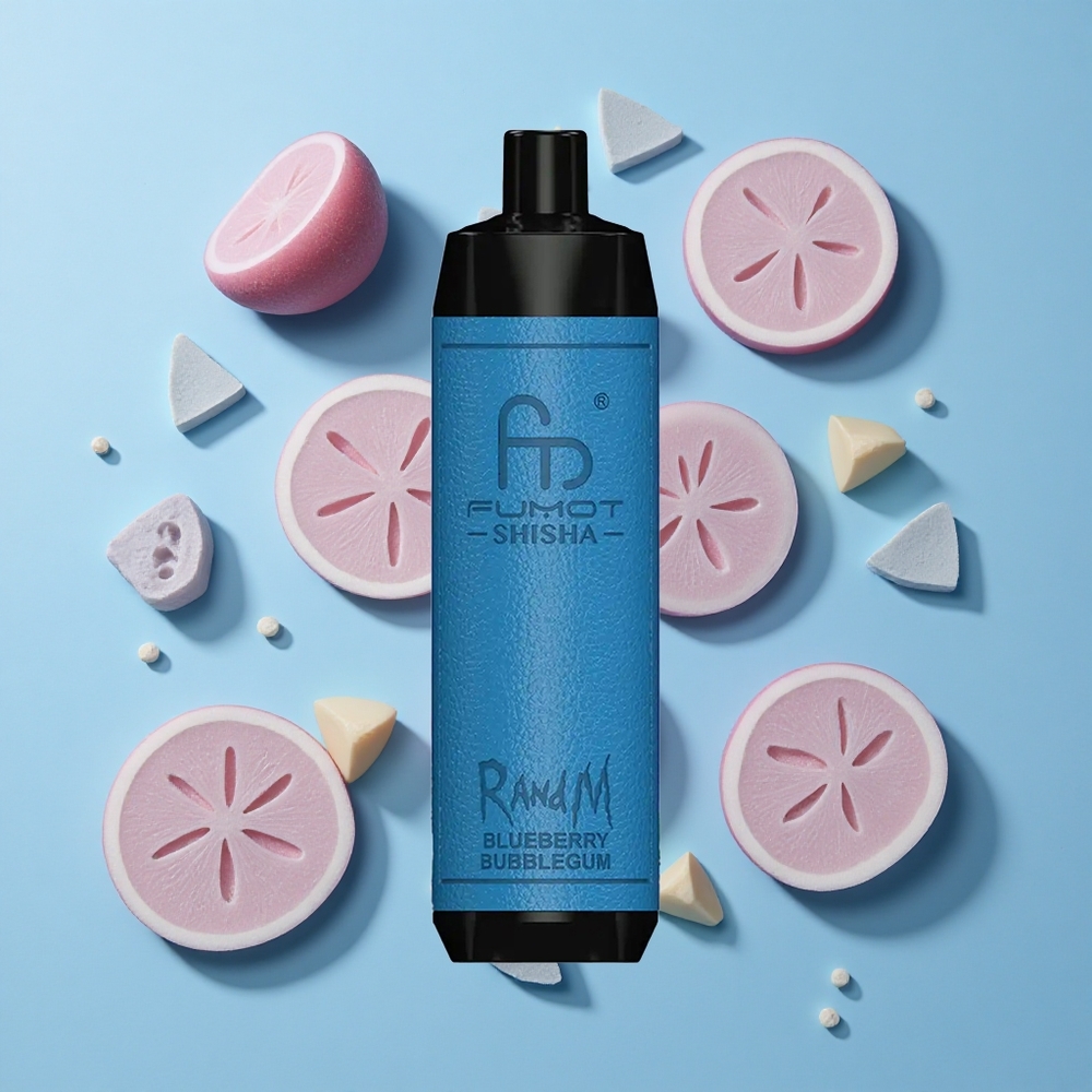 RandM Fumot Shisha 10000 Въздуха Боровинков балонче 18мл 850мAh