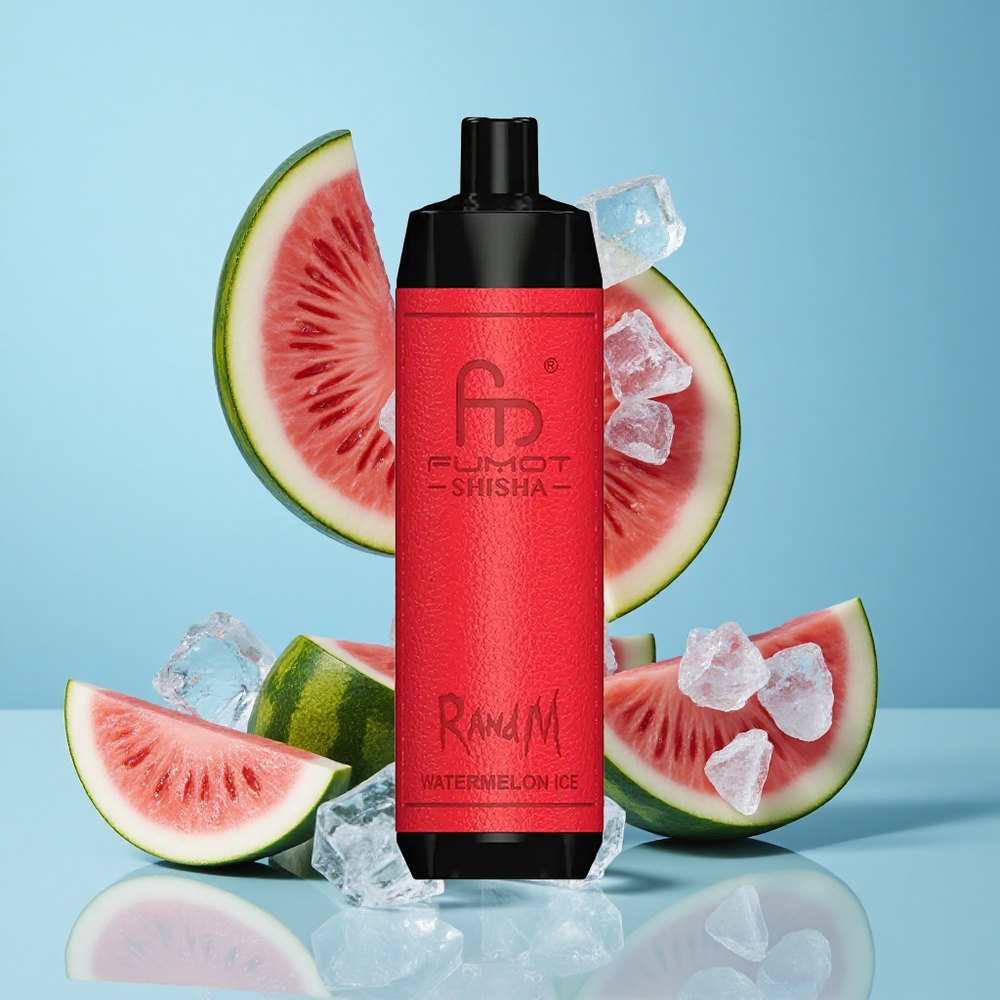 RandM Fumot Shisha 10000 Въздуха Диня Лед 18ml 0.6ohm