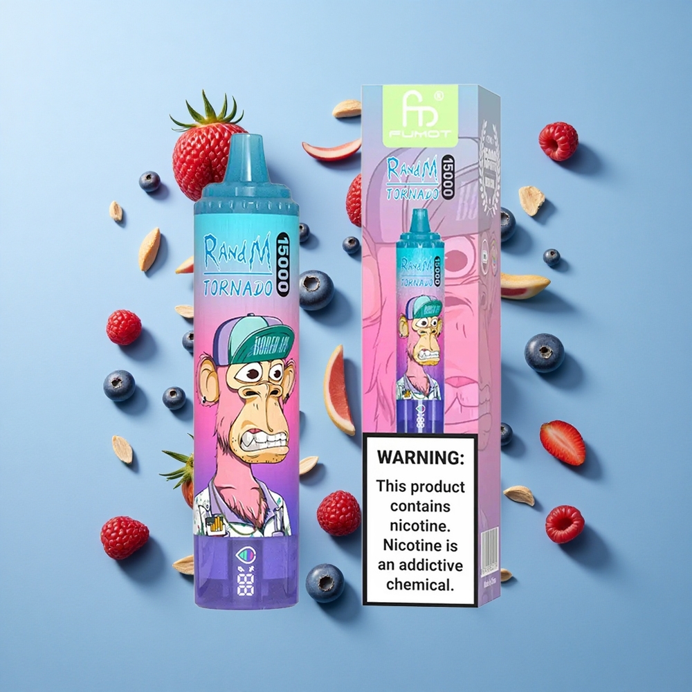 RandM Fumot Tornado 15000 Пуфоса Боровинка Малина 25мл