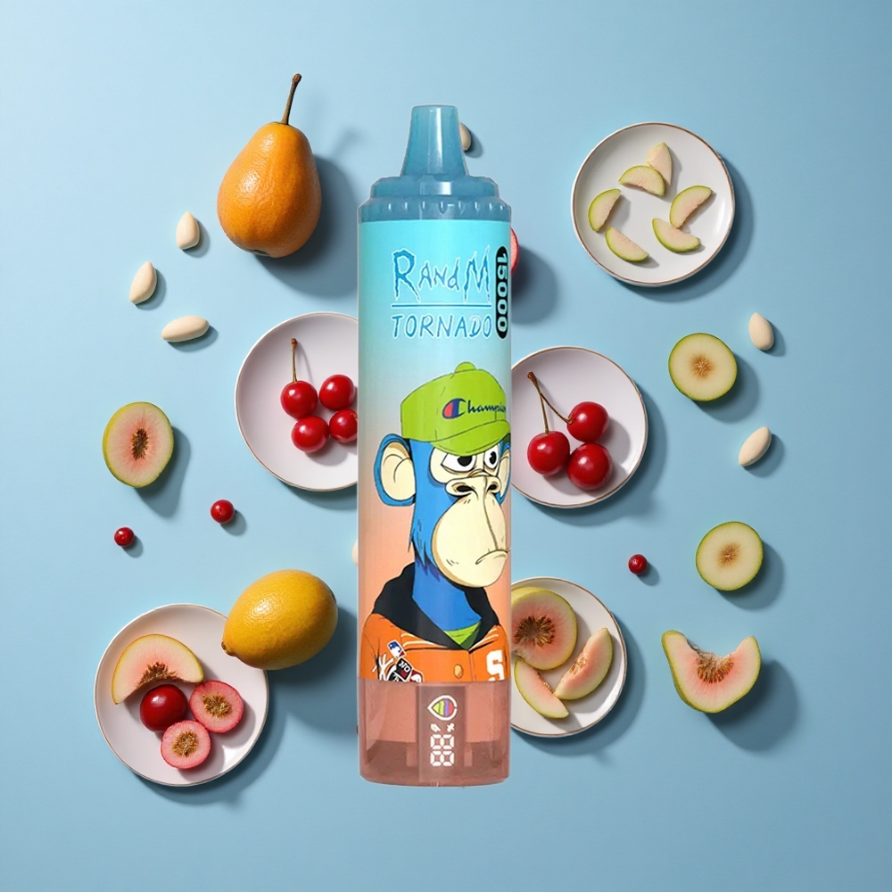 RandM Fumot Tornado 15000 Пуфове Вишна Кола 25мл