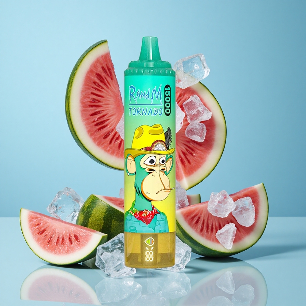 RandM Fumot Tornado 15000 Пуфове Диня Лед 25мл