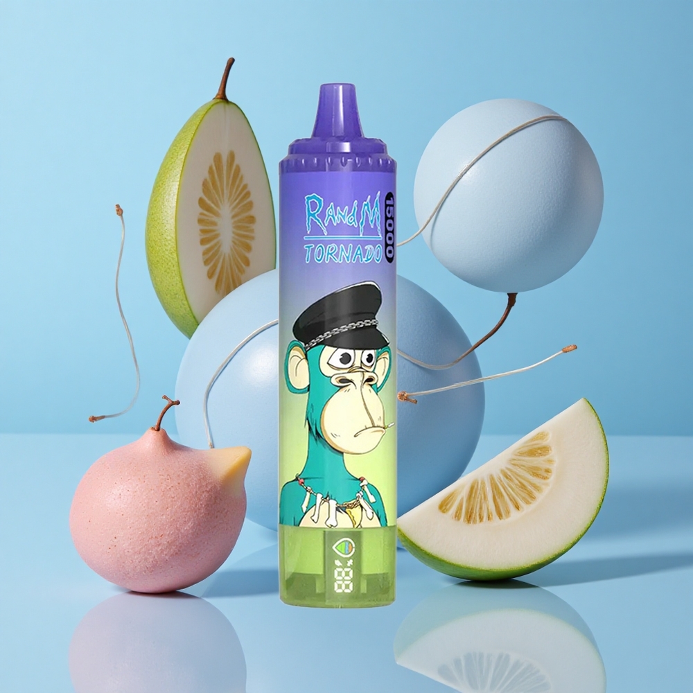 RandM Fumot Tornado 15000 Пуфове Боровинова Дъвка 25ml Mesh Coil