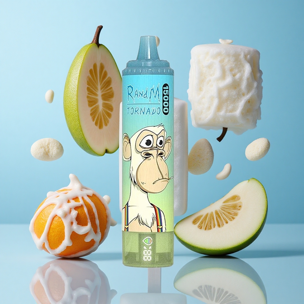 RandM Fumot Tornado 15000 Пуфове LCD Ледена сладоледка