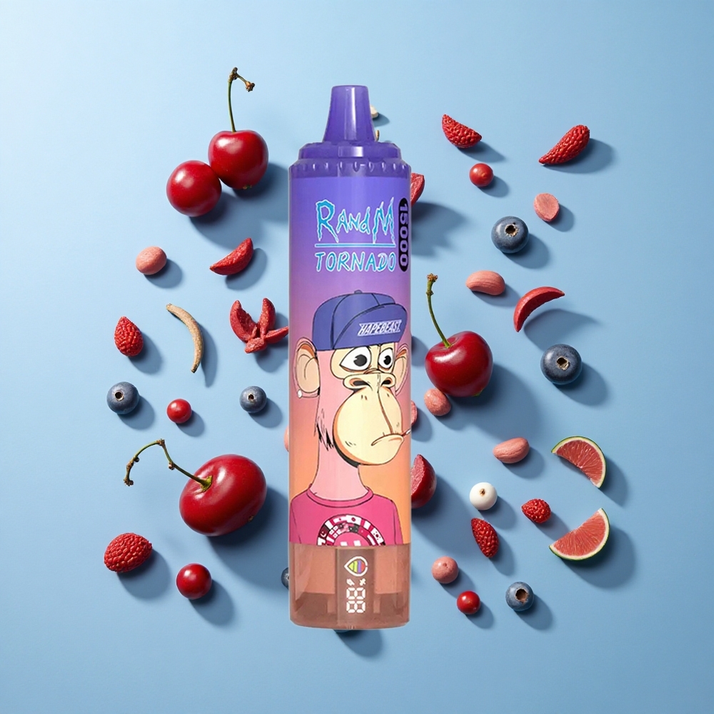 RandM Fumot Tornado 15000 Пуфове Боровинка Череша