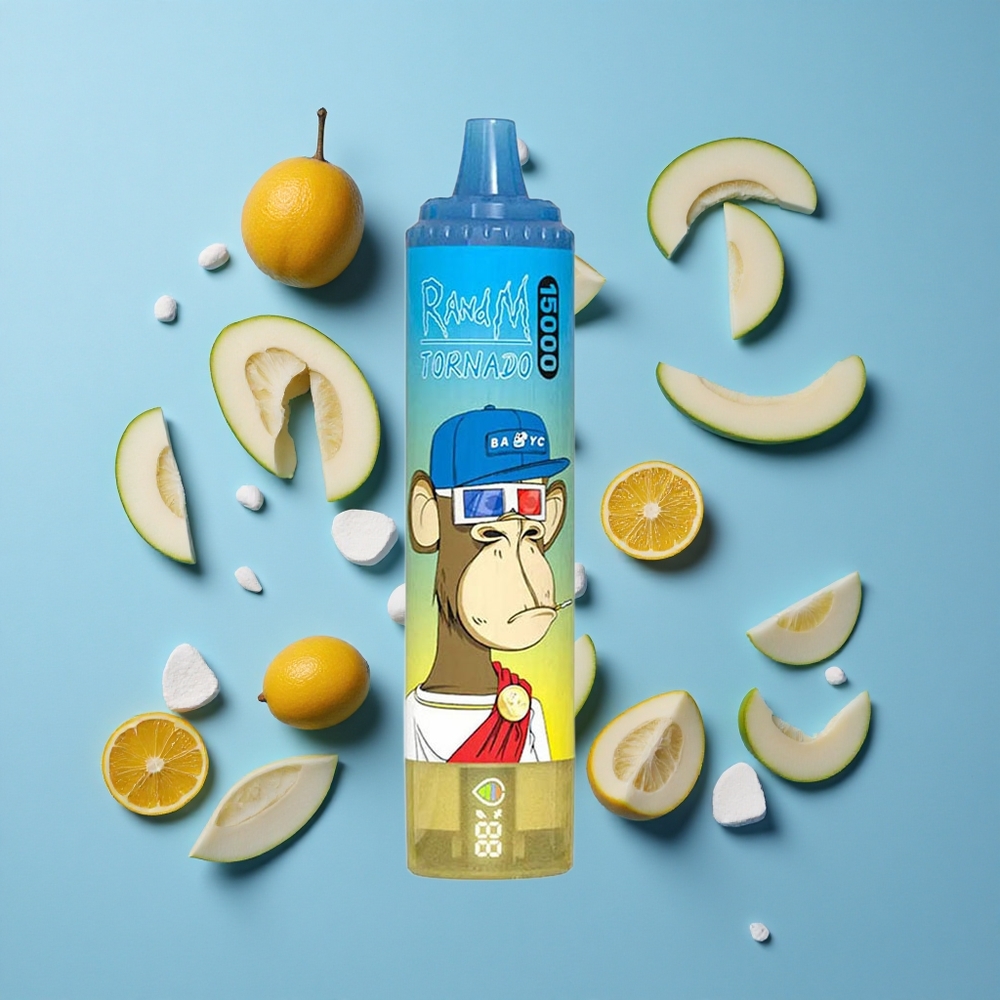 RandM Fumot Tornado 15000 Puffs Господин Син 25ml Месингова Намотка