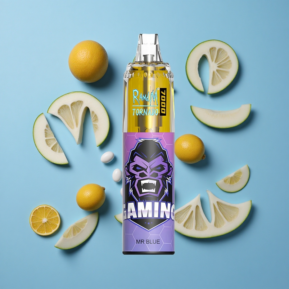 RandM Fumot Tornado 7000 пуфове Д-р Син Mesh Coil