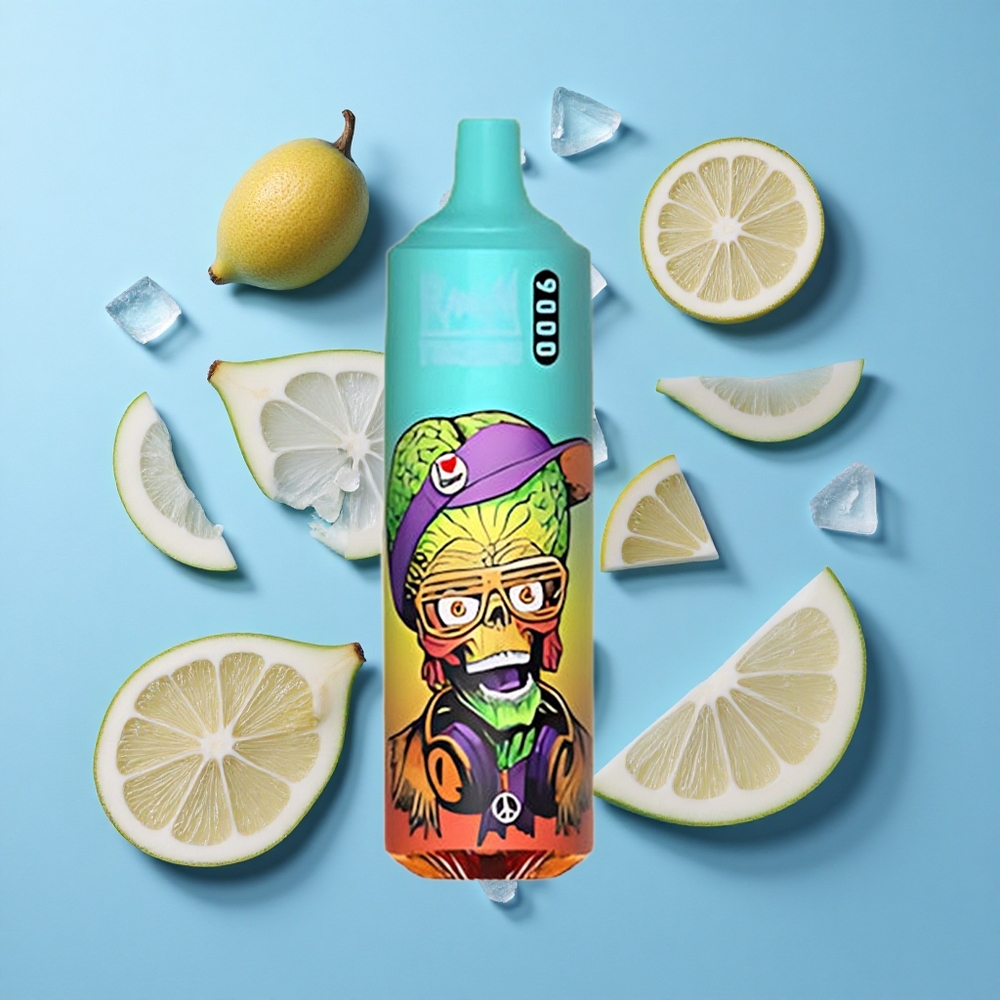 RandM Fumot Tornado 9000 Пуфове Bluelicious Лед RGB Дисплей