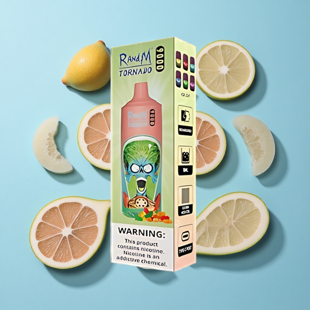 RandM Fumot Tornado 9000 Пуфове Месингова Намотка Жела Гмек