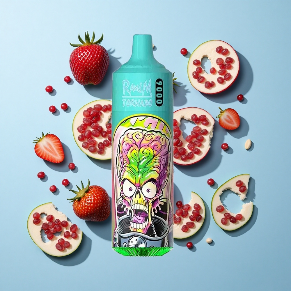 RandM Fumot Tornado 9000 Пуфове Ягода Нар