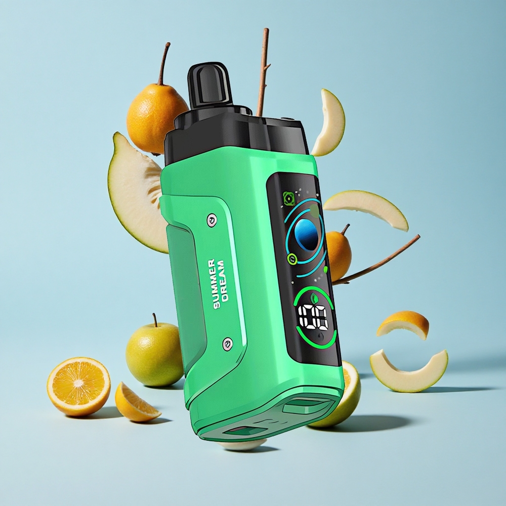 Razz Bar 45000 Пуфове Лятна Мечта Месинена Намотка Регулируем Въздушен Поток