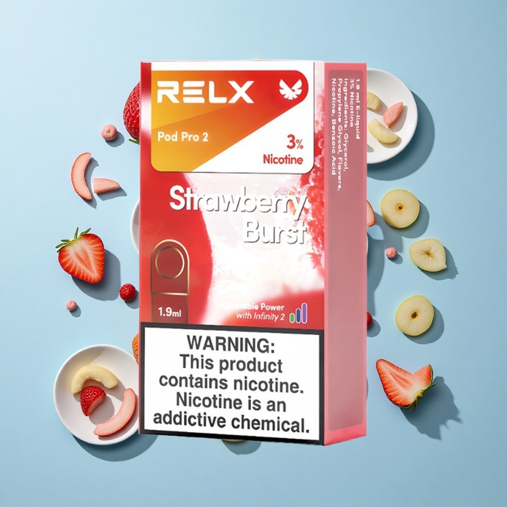 RELX Pod Pro 2 600 затяжки Ягодов Вриз 3% никотин