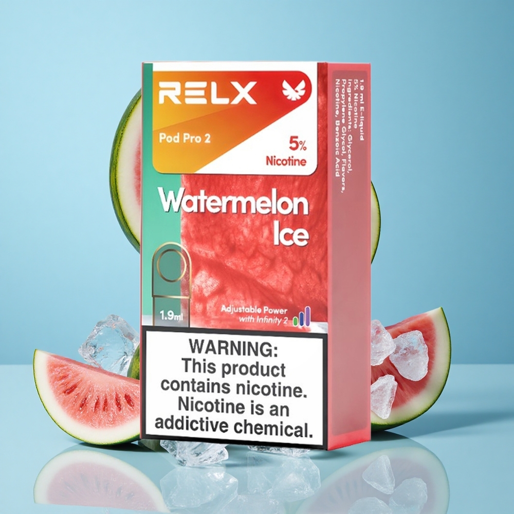 RELX Pod Pro 2 600 Пуфове Диня Лед 5% никотин