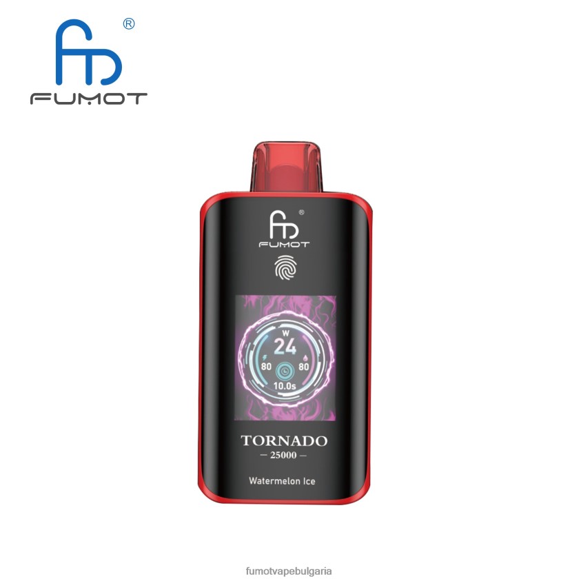Fumot Vape Sale - Fumot Tornado 25000 вейпове за еднократна употреба лед от диня N08L0612