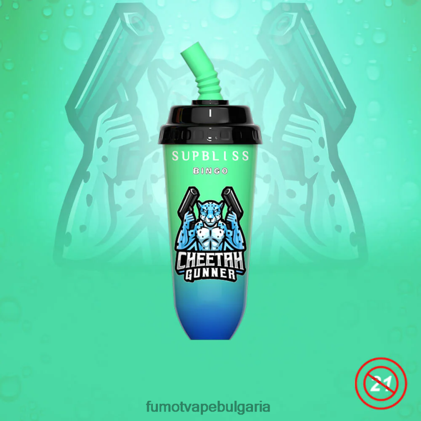 Fumot Vape Bulgaria - Fumot Supbliss Bingo 16 ml 8000 еднократно устройство за вейп под (1 брой) ягодова диня JXTHRV411