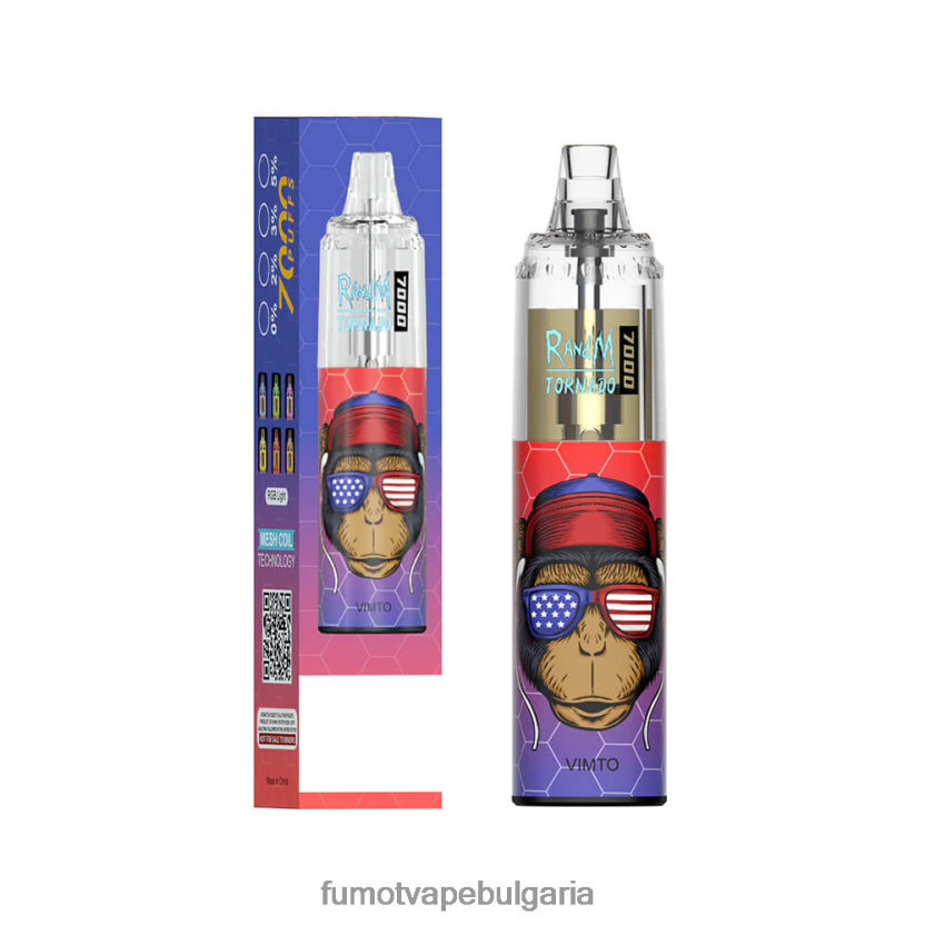 Fumot Flavours - Fumot Tornado 14 ml 7000 вейп писалка за еднократна употреба (1 брой) vimto смачкване JXTHRV109