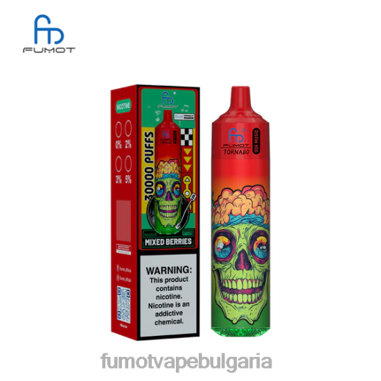 Fumot Vape Flavors - Fumot Tornado 30k музика смесени горски плодове TN4FN18